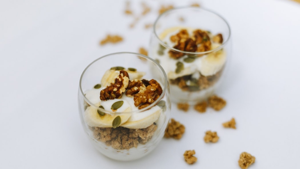 Crema de queso casera con nueces