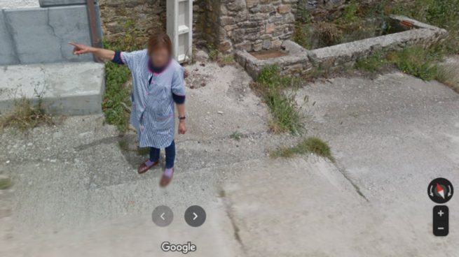 Twitter: El coche de Google Maps pide indicaciones a una mujer de un pueblo de Zamora