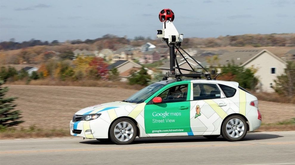 Coche de Google Maps