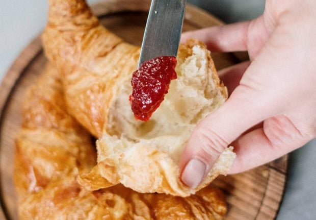 Croissant francés elaborado en tu propia cocina