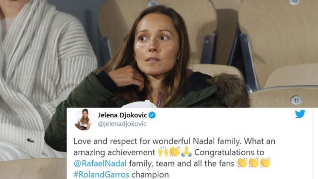 La mujer de Djokovic también se rinde ante Nadal: «¡Qué hazaña tan increíble!»