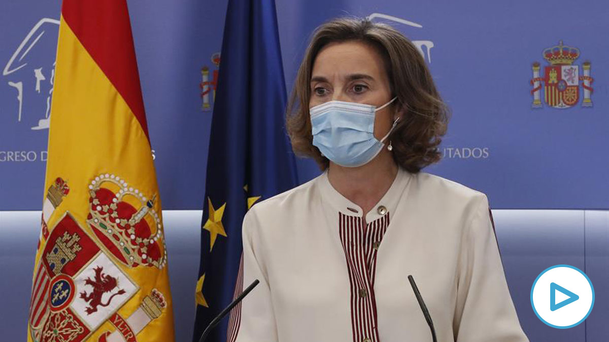 Cuca Gamarra acusa a Sánchez de «conductas dictatoriales» y califica de «fraude» su reforma del CGPJ
