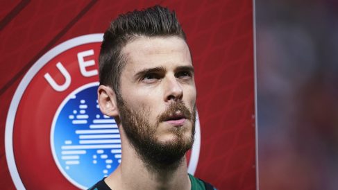De Gea, en un partido con España.