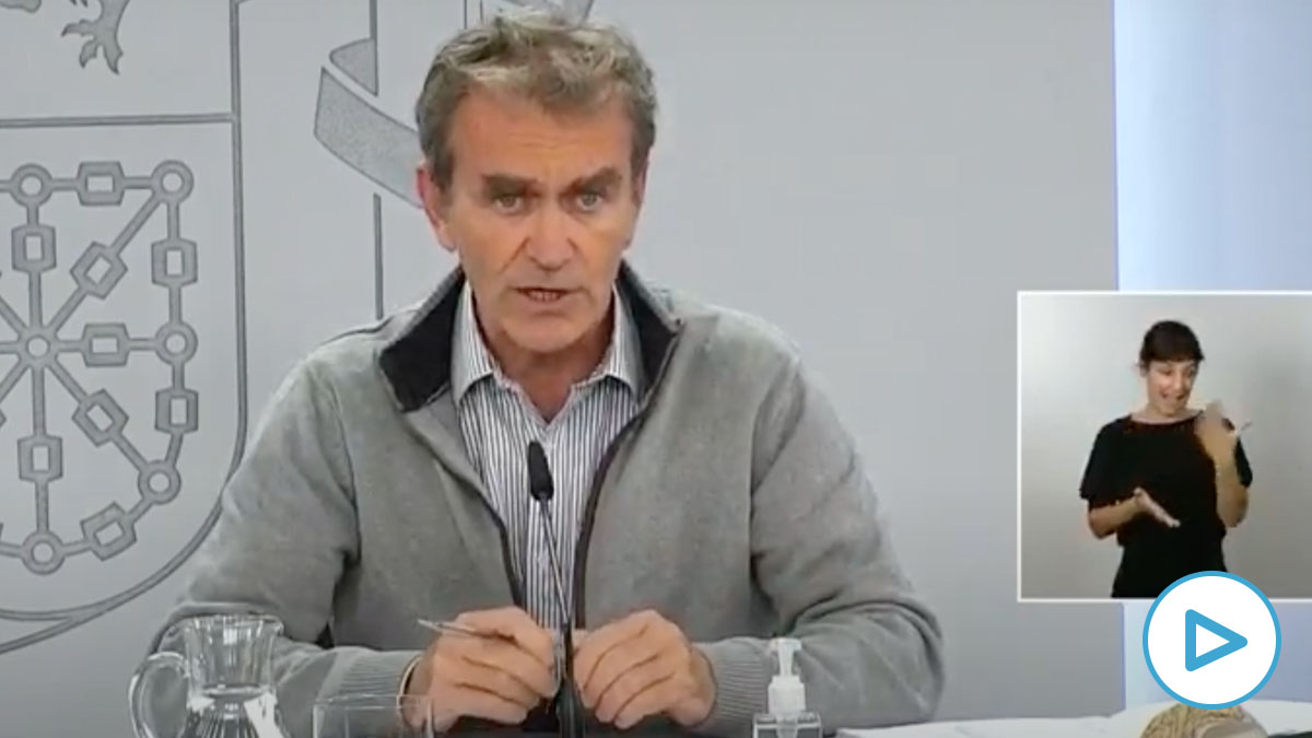 Fernando Simón dice que Madrid sigue por encima de los 500 casos de incidencia.