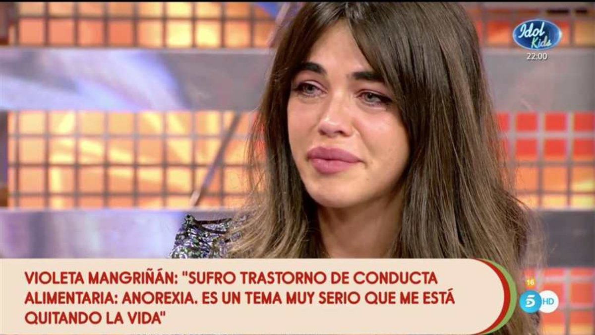 Violeta estuvo en ‘Sálvame’