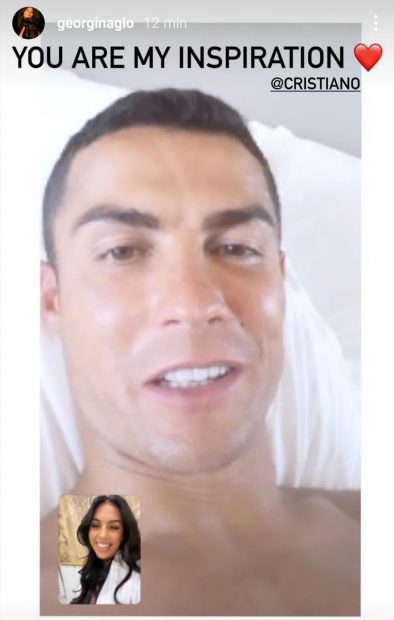 La primera reacción de Georgina Rodríguez al positivo de Cristiano Ronaldo