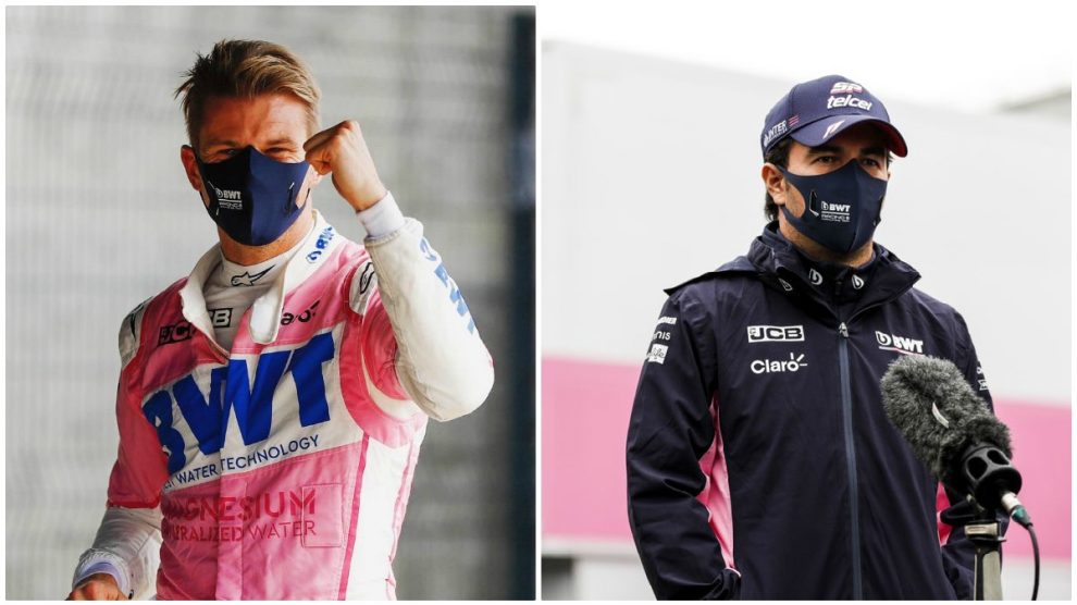Nico Hülkenberg y Sergio Pérez.