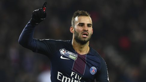 Jesé Rodríguez durante un partido con el PSG. (AFP)