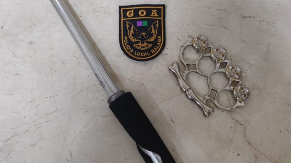 Málaga.- Sucesos.- Seis jóvenes, cinco de ellos menores de edad, detenidos por lesiones y amenazas graves a dos personas