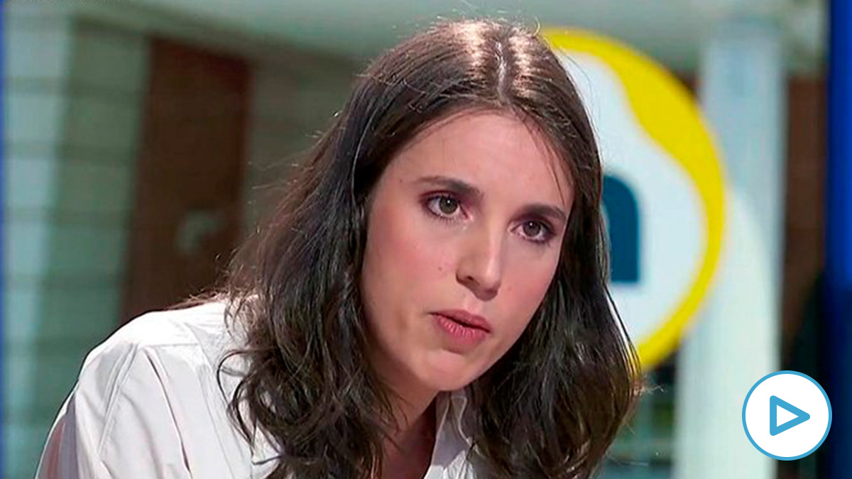 Irene Montero en ‘La Hora de la 1’ de TVE.