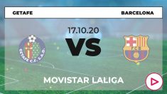 Liga Santander 2020-2021: Barcelona – Getafe| Horario del partido de fútbol de Liga Santander.