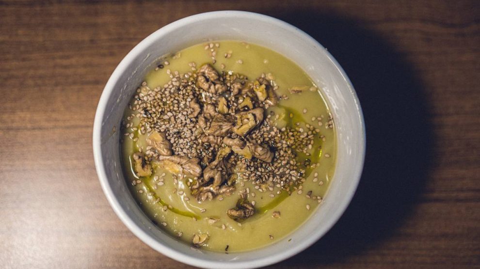 Receta de Paté de calabacín, berenjena y sésamo
