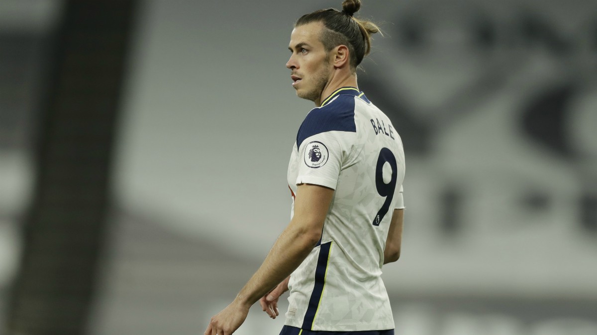 Bale, en el Tottenahm – West Ham. (AFP)