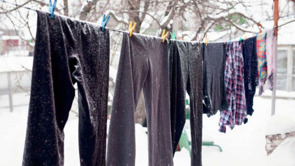 El truco para secar la ropa en casa cuando llueve
