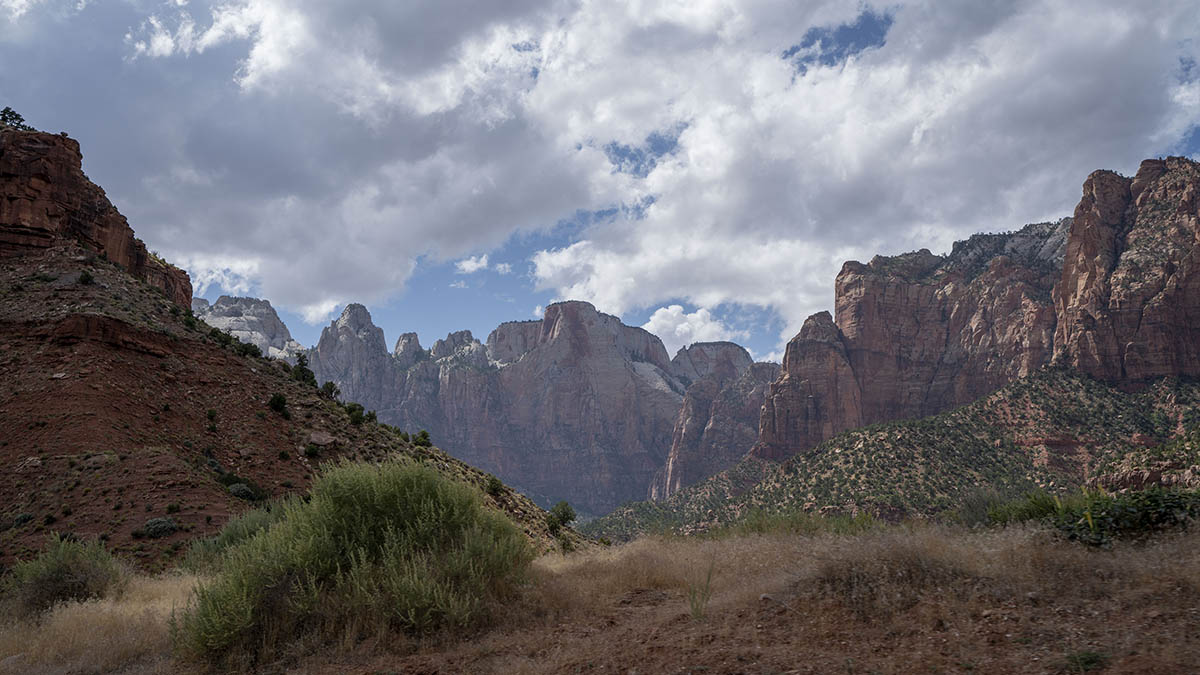 Imagen del parque nacional de Zion, en Utah.
