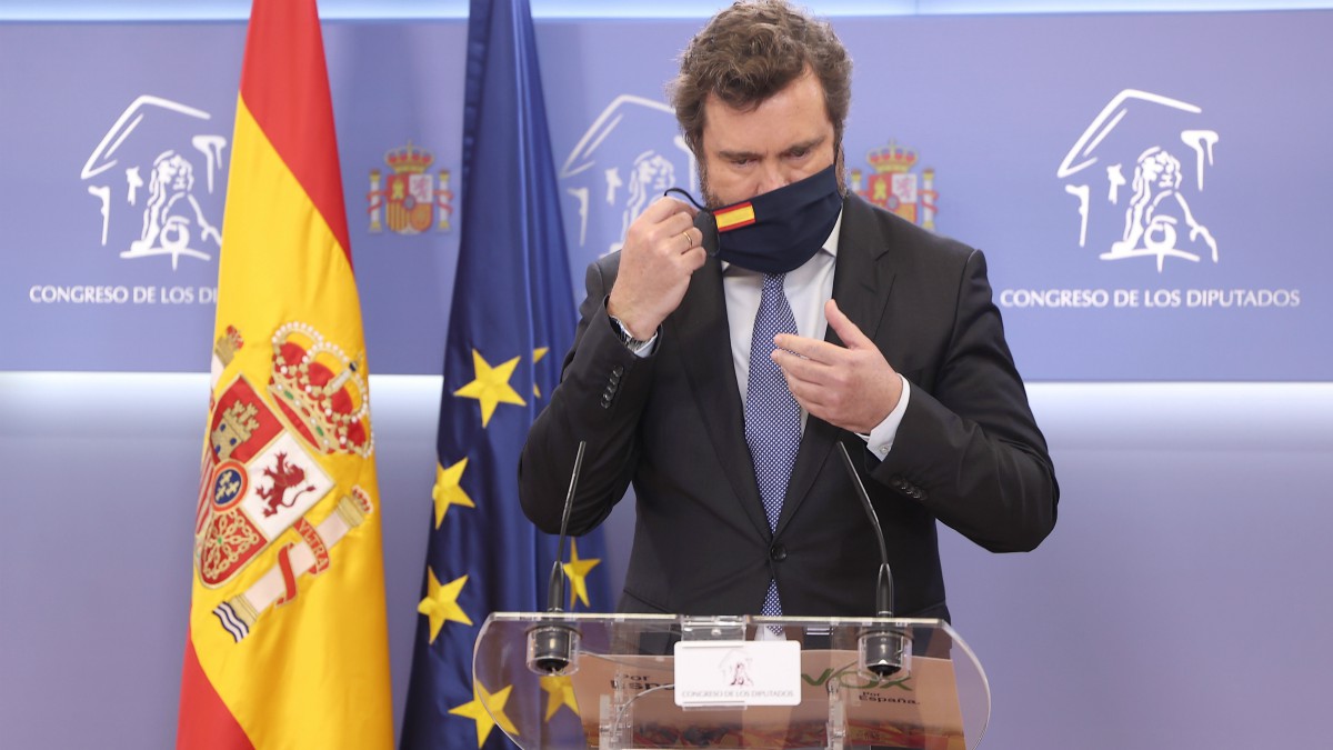 Iván Espinosa de los Monteros en el Congreso. (Europa press)