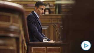 Pedro Sánchez atribuye la "derrota" de ETA al PSOE y Jiménez Becerril le responde que "es mentira".