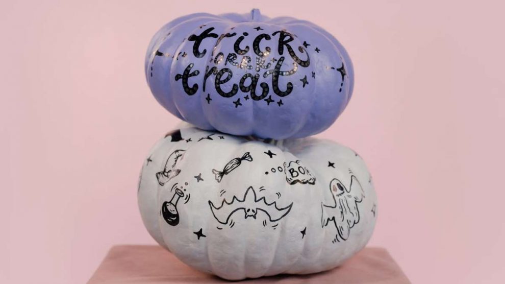 Las calabazas no tienen por qué decorar siempre de naranja