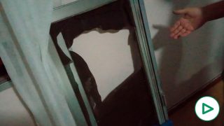 Vecina del piso incendiado en Montequinto (Sevilla).