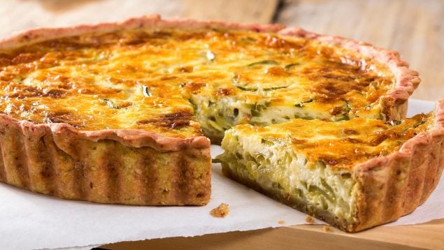 Quiche casero