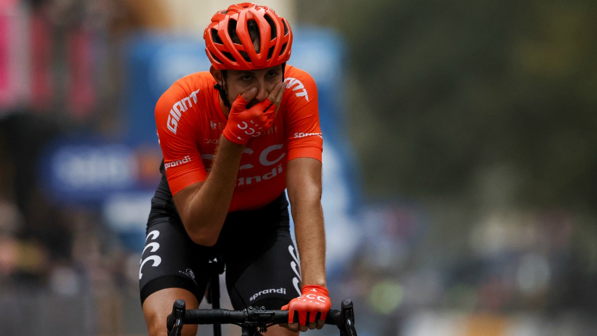 Cerny se llevó la etapa 19 del Giro de Italia. (AFP)