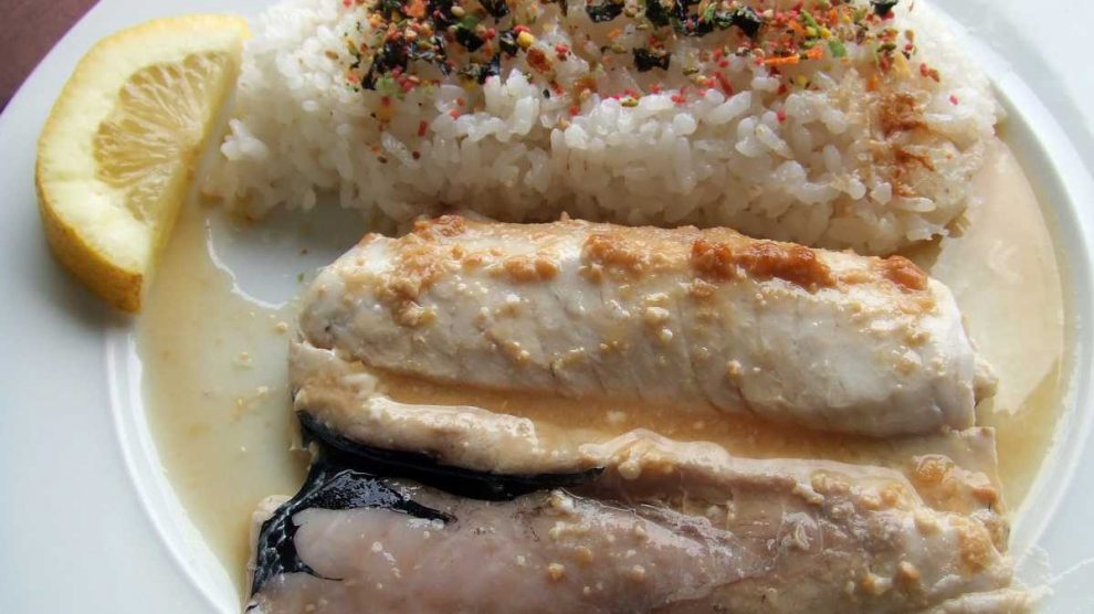 Receta de Merluza en salsa de hinojo y miso