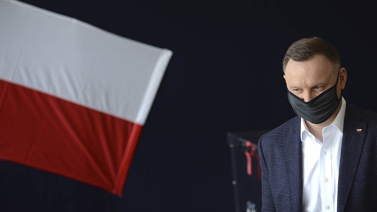 El presidente de Polonia, Andrzej Duda.