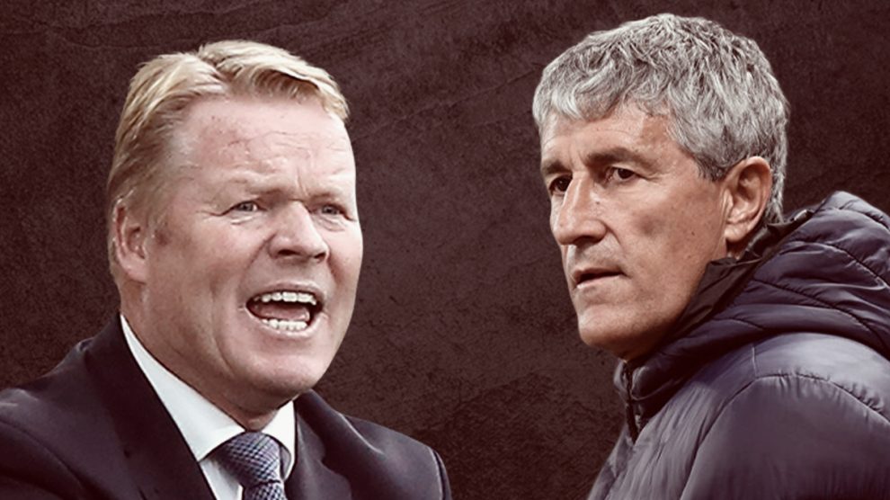 A Koeman se le empieza a poner cara de Setién.