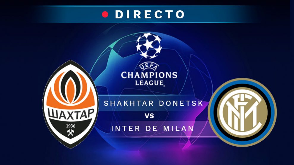 Shakhtar Donetsk – Inter de Milán, en directo online: resultado, goles y minuto a minuto del partido de Champions League hoy