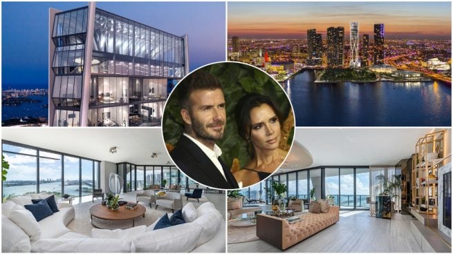 Beckham, Victoria y su nuevo hogar en Miami.