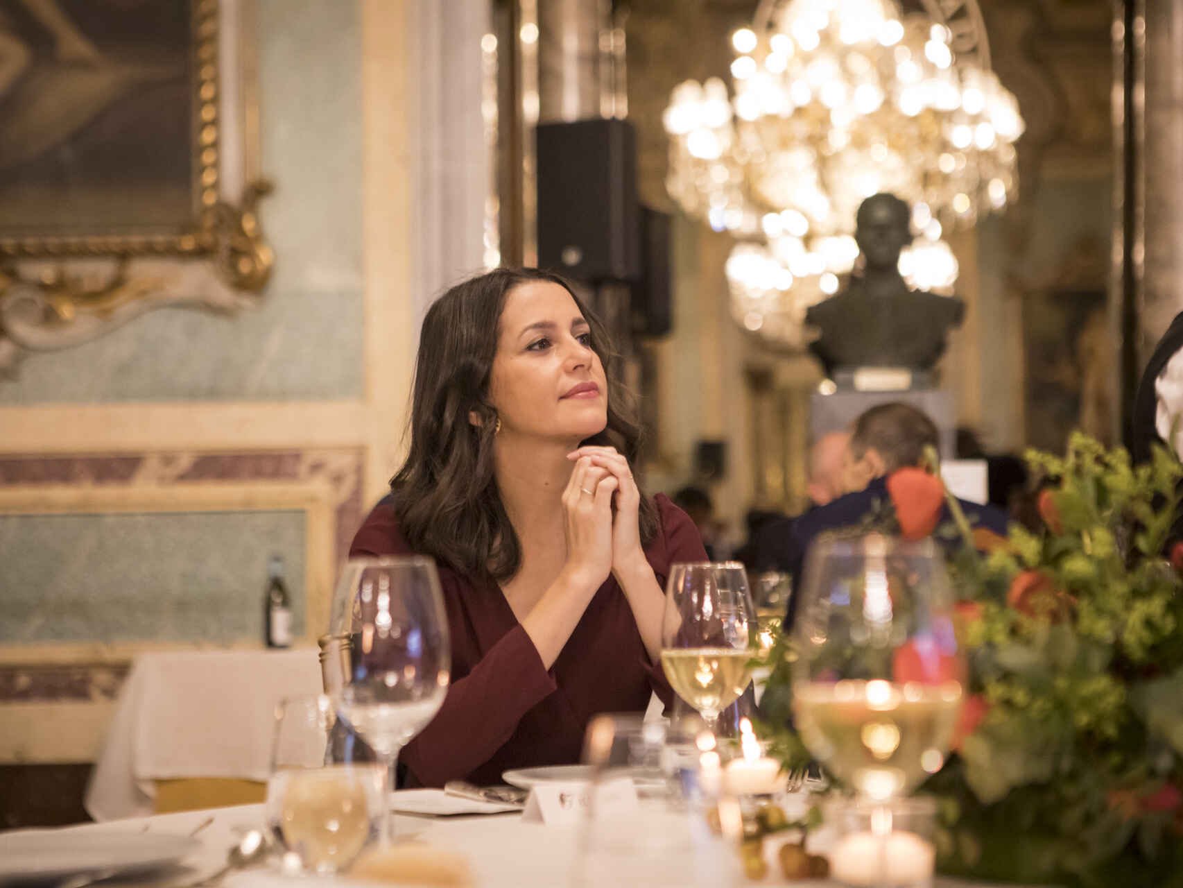 Inés Arrimadas sin mascarilla. (Foto: ‘El Español’)