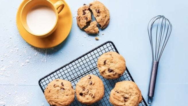 Receta de galletas de avena y tahini fáciles de preparar