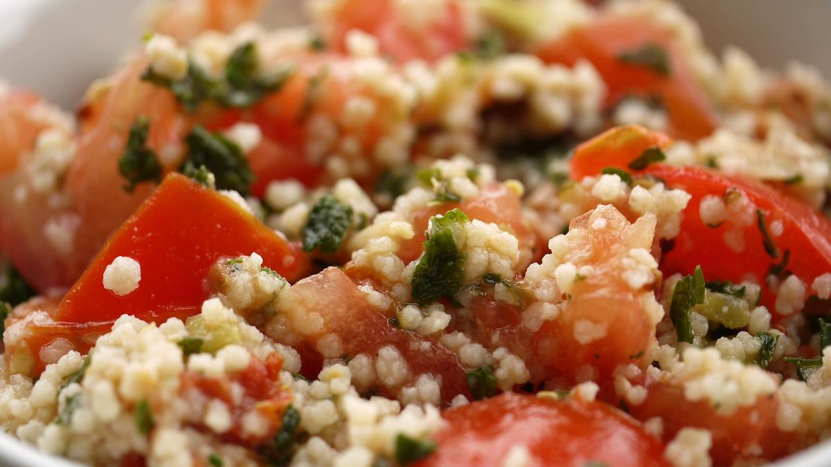 Receta de Pimientos rellenos de cuscús al horno