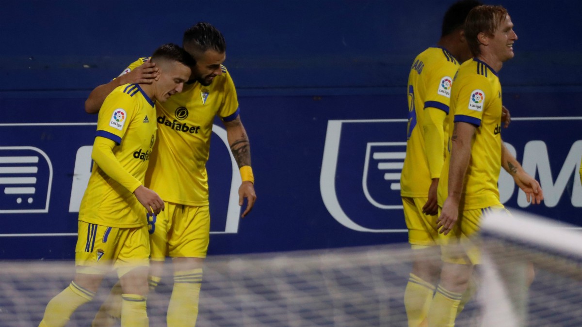El Cádiz se impuso al Eibar en Ipurúa. (EFE)