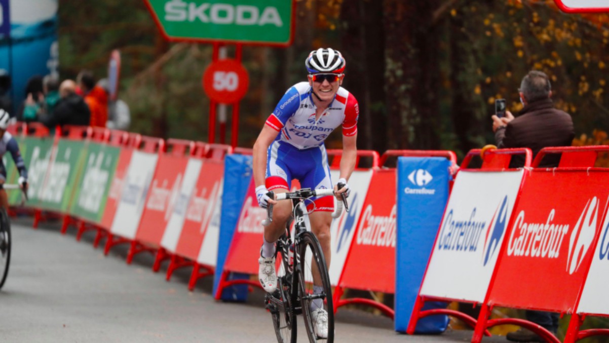 Gaudu ganó la undécima etapa de la Vuelta.