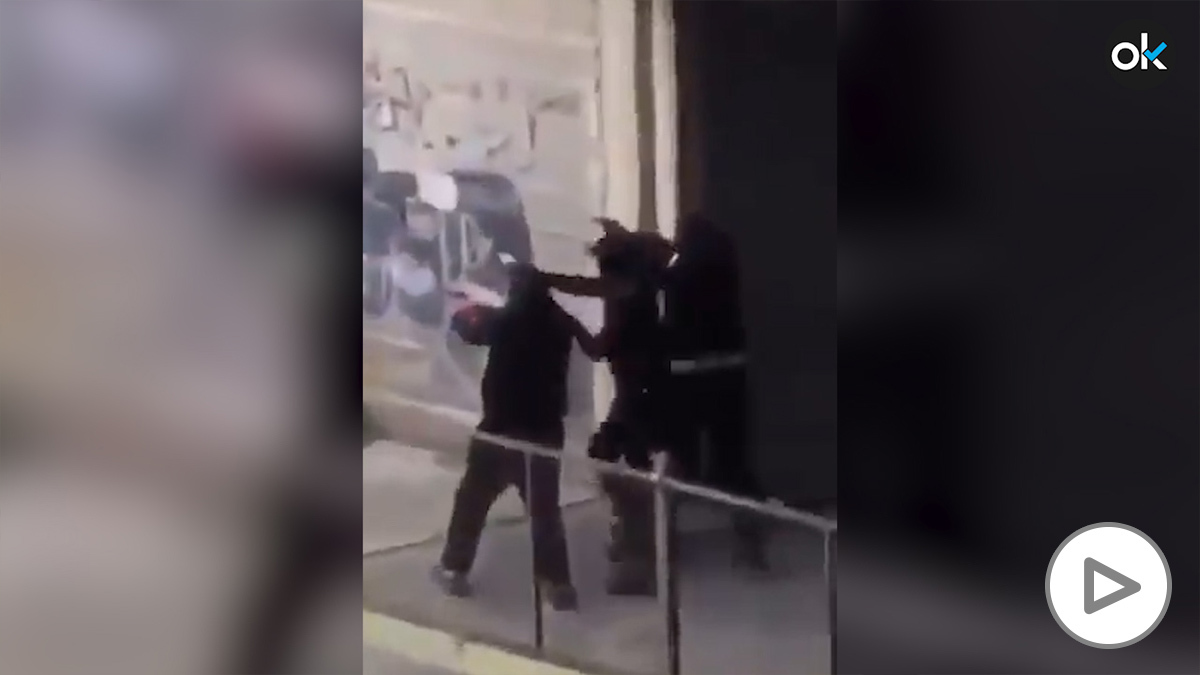 Narcos disparando en Montpellier.