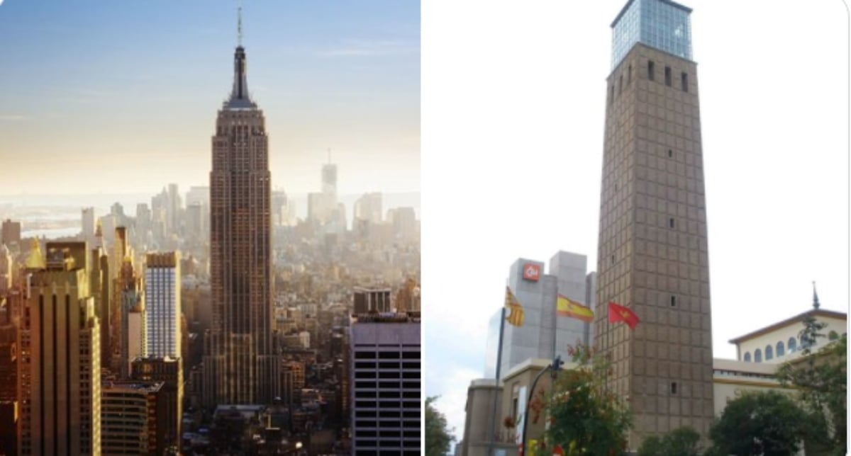 Twitter: Se convierte en viral la comparación de un edificio de Zaragoza con el Empire State