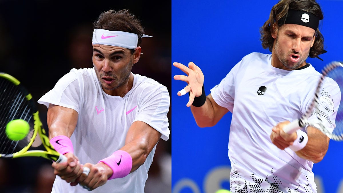 Nadal domina 9-4 ante Feli pero el toledano le ganó las dos últimas veces (AFP)