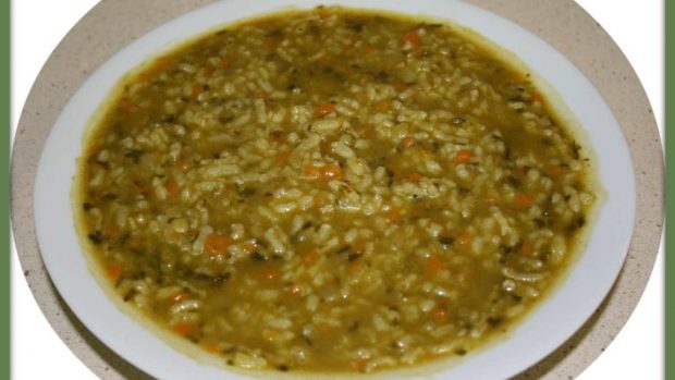 Risotto de arroz con acelgas y boniato