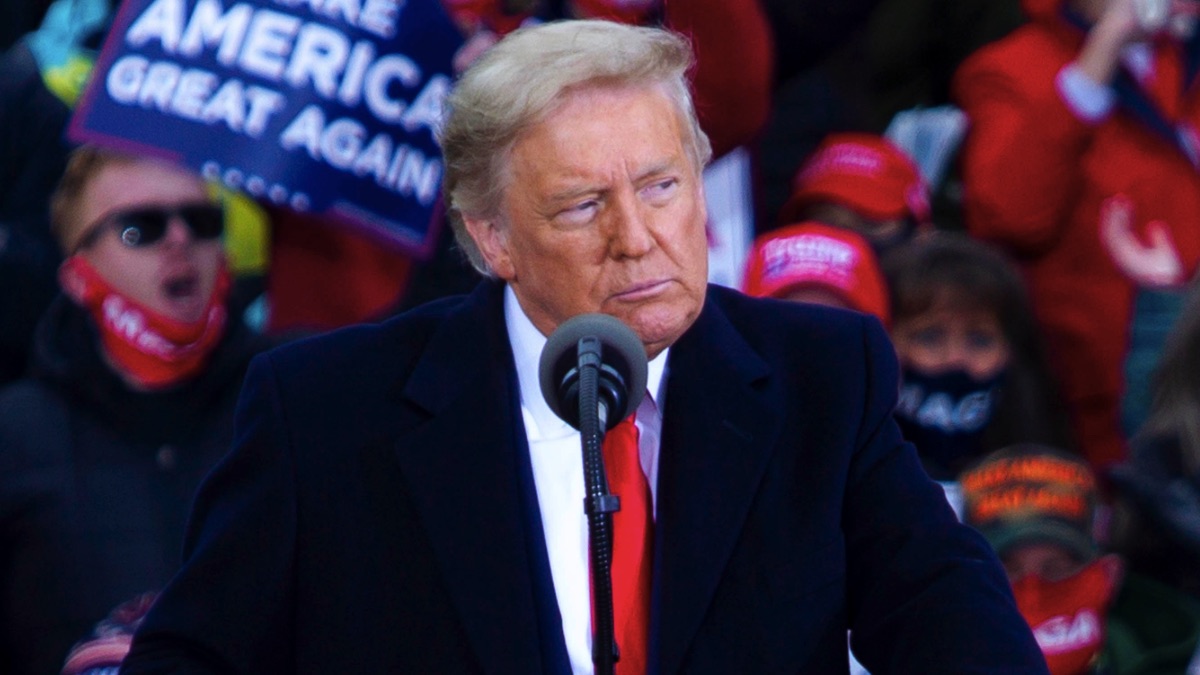 El presidente de Estados Unidos, Donald Trump, durante la campaña electoral. (Foto: EP)