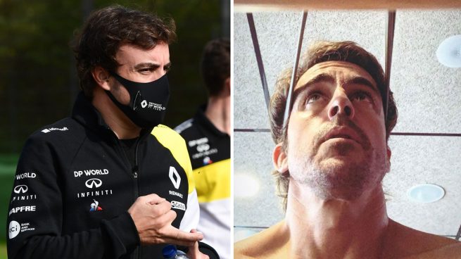 Así fortalece el cuello Fernando Alonso para su vuelta a la Fórmula 1