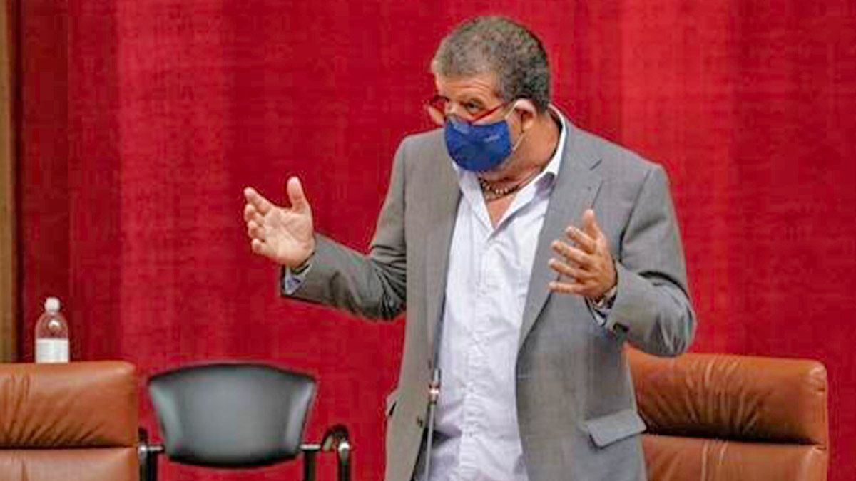 Nacho Molina, diputado no adscrito del Parlamento de Andalucía.