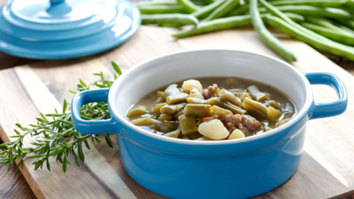 Guiso de judías verdes con patatas