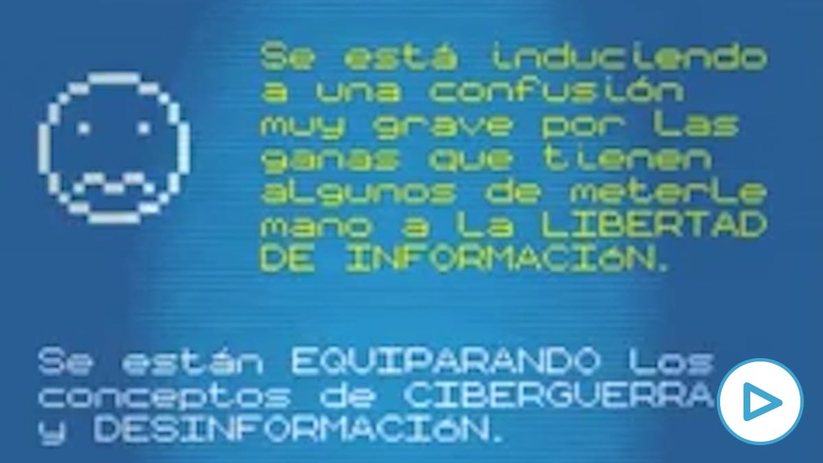 Podemos en 2018: «Que el Gobierno decida qué información es ‘verdad’ es el adiós a la democracia».