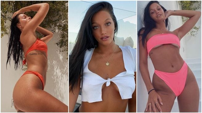 Oriana Sabatini en varias fotos de Instagram.