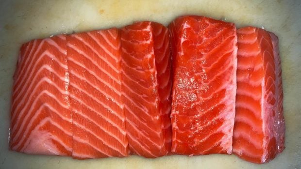 Tarta de salmón