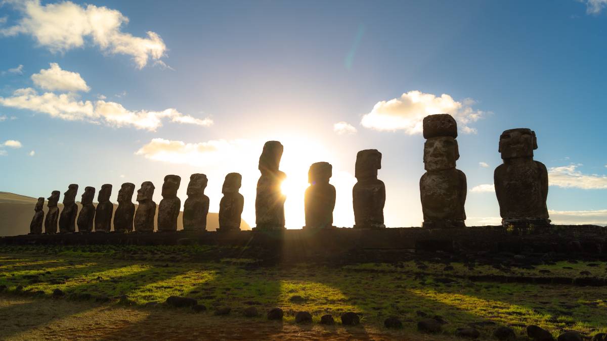 Llegada del hombre a la isla de Pascua