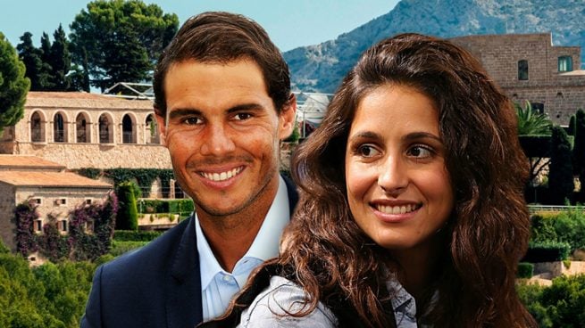 Rafa Nadal y su mujer Mery Perelló.