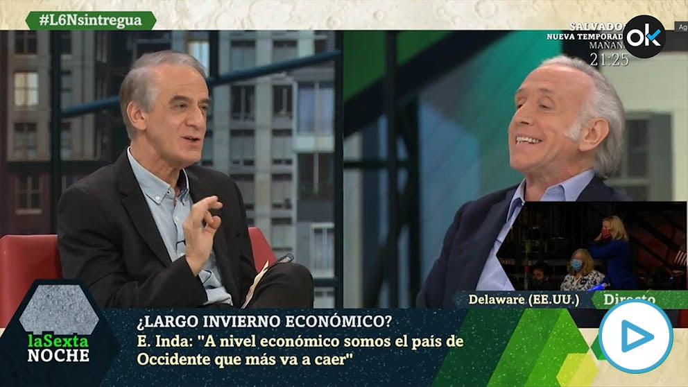 Eduardo Inda en La Sexta Noche.