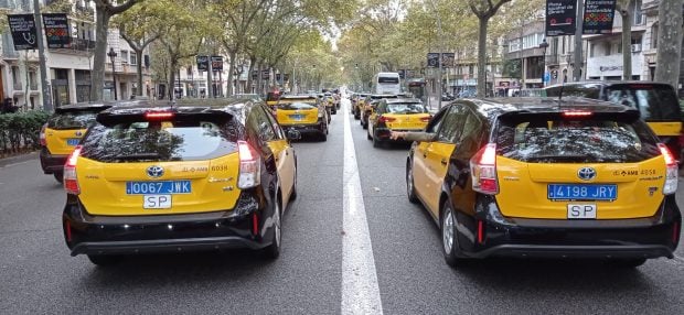 huelga de taxi, barcelona, &oacute;scar puente, asociados,